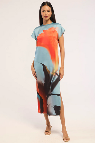 Lenna Dress Fire Petal