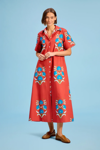 Gibbons Dress Cinnaleaf - XS