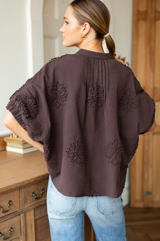 Mandarin Collar Top