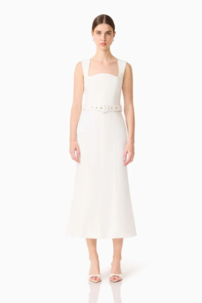 Nydia Fit and Flare Maxi Dress