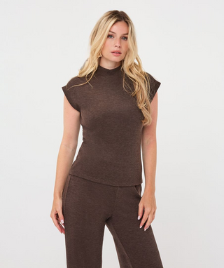 Sweater Slv/Lss Mockneck