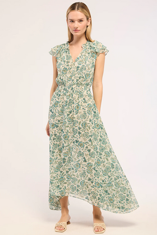 Mariposa Dress Azure Floral