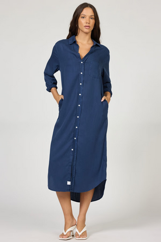 Galina Shirt Dress Black Iris