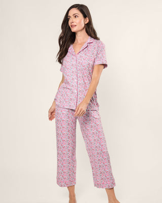 Pima Crop Fleurs de Rose Pink