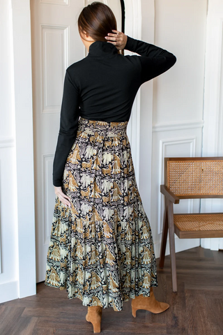 Shirred Skirt