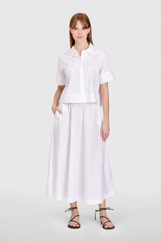 Pavillion Skirt White