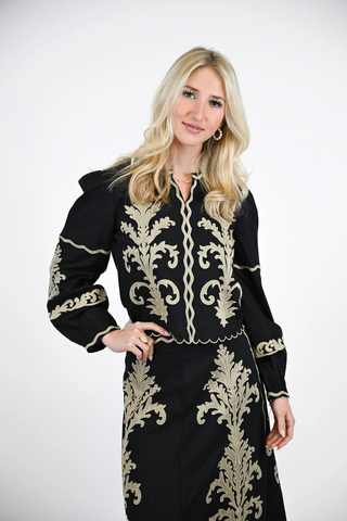 Audrey Blouse Golden Grove - S