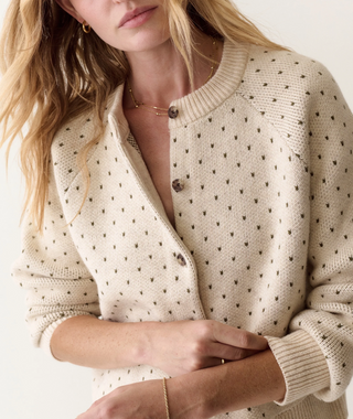 Polka Dot Cardigan