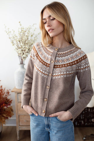 Louise Fair Isle Cardigan