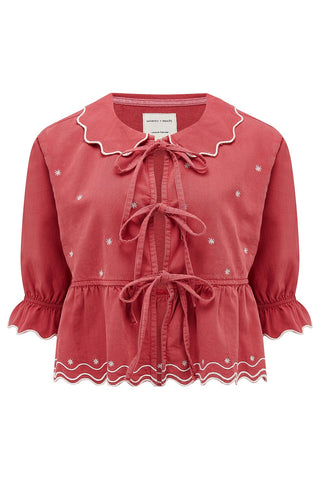 Ana Tie Blouse