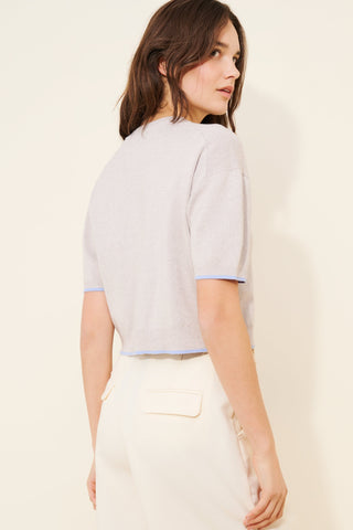 Delphine Tipped Cardigan