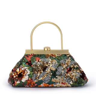 Audrey Sequin Top Handle