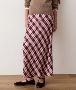 Avery Silky Maxi Skirt