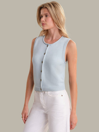 Ella Button Front Vest