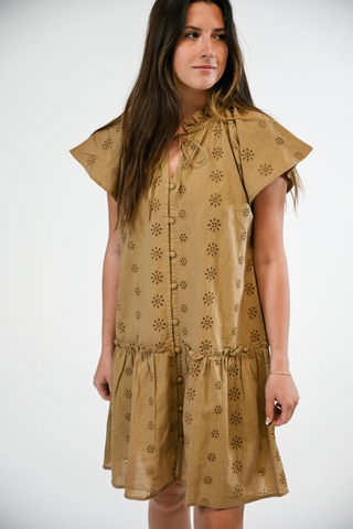 Isla Dress - Sepia
