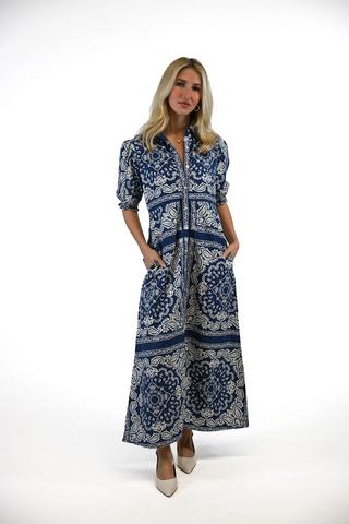 Paloma | Royal Flora Dress