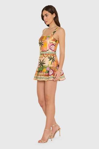 April Romper Palm Springs