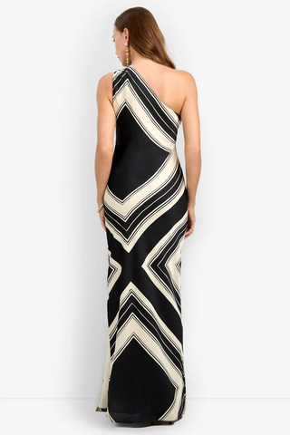 Chianti Dress Almond/Black