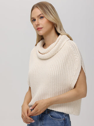 Cate Sleeveless Tutleneck Sweater