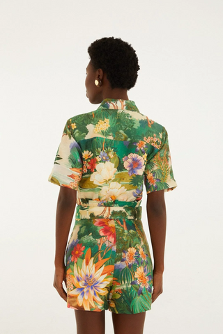 Oriental Garden Multicolor Romper