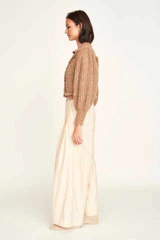 Moritz Knit Cardigan Sand