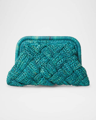 GiGi Framed Clutch - Turquoise