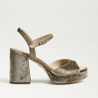 Fleur Sandal Velvet Mushroom
