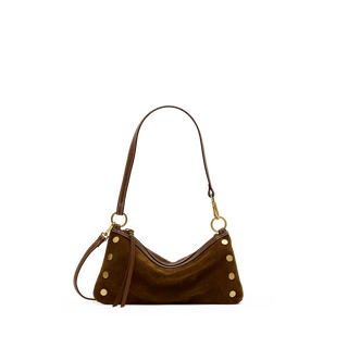 Kyle - Cinnamon Suede/Antique Gold