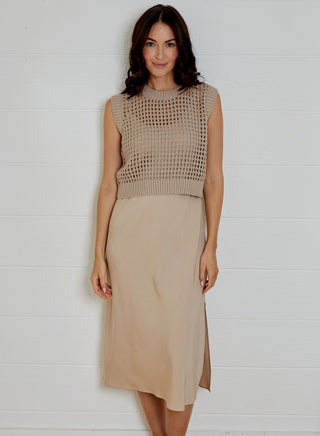 Pal Swtr/Dress Combo Sandstone