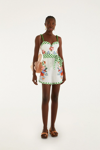 Calm Breeze Off-White Romper