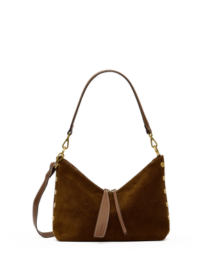 Grace Med - Cinnamon Suede/Antique Gold
