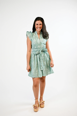 Daphne Dress- Lagoon