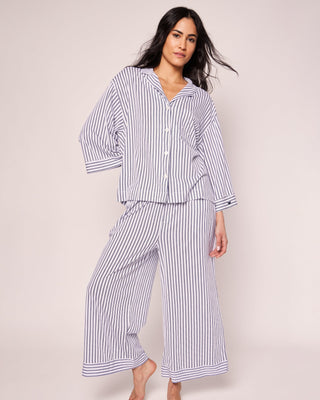 Olivia Wide Leg Pima Pajama Set
