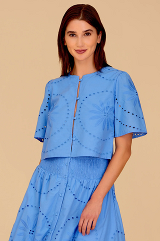 Heidi Top, Azul Lace