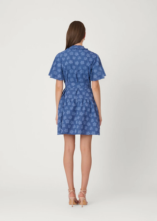 Lynn Dress Steel Blue