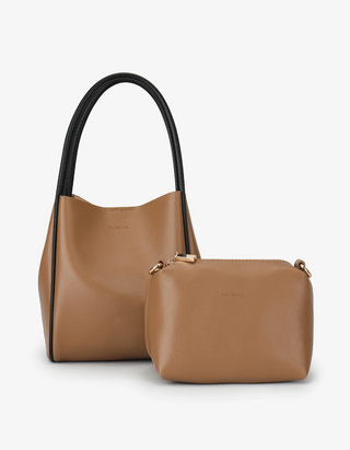 Hollace Tan/Black Piping Contrast