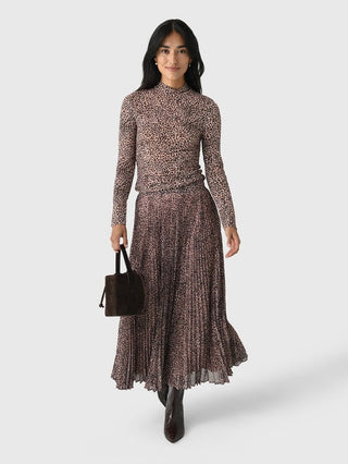 Baby Leopard Pink Jersey Blouse