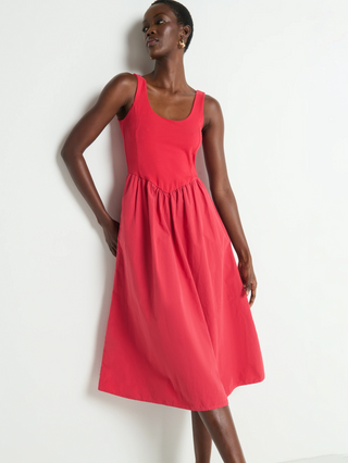 Fiona Dress Heartbeat Red