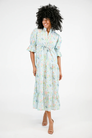 Kai Maxi, French Pagoda Dress