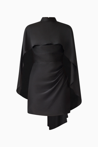 Auriella Cape Mini Dress