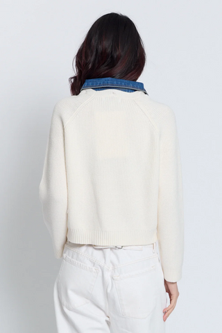 Nash Denim Collar Sweater