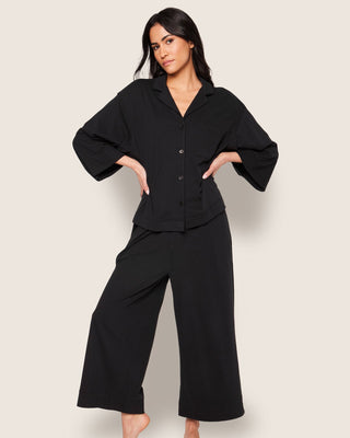 Olivia Wide Leg Pima Pajama Set