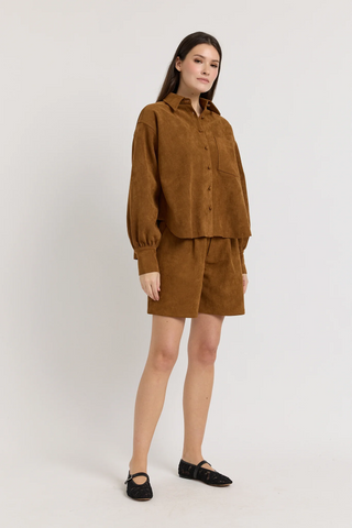 Edge Stitch Button Front Knitted Cardigan