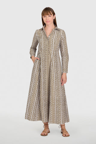 Classic Shirt Dress, Driftwood