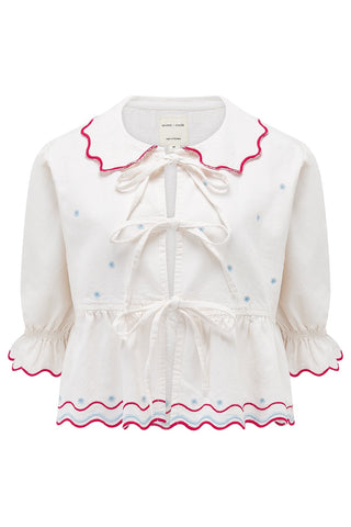 Ana Tie Blouse