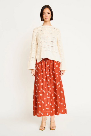 Verona Skirt Burnt Iris