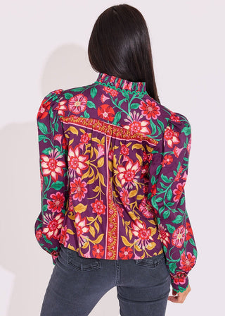 Oliver Top Medieval Floral