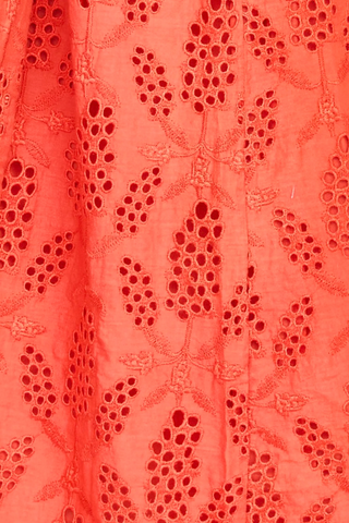 Santanyi Tank in Chili Hyacinth Eyelet