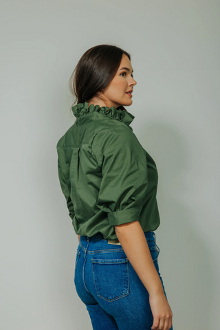 Southern Lover Shirt Olive Green