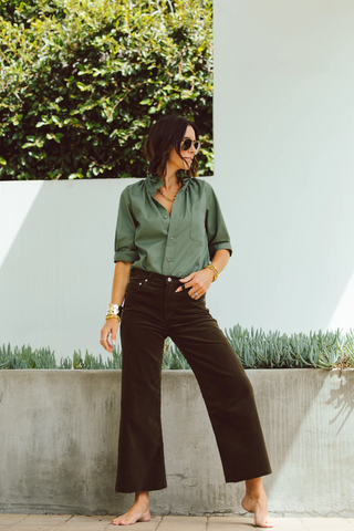 Southern Lover Shirt Olive Green